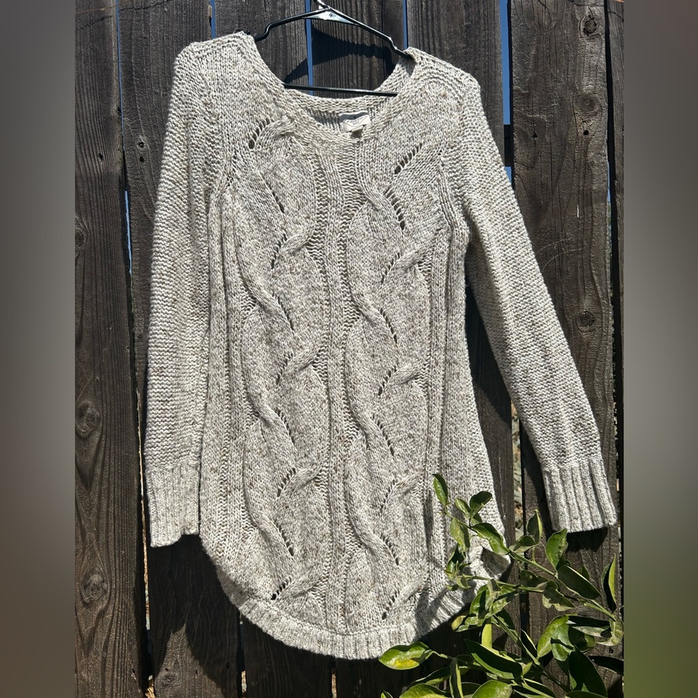Chic Sweater st johns bay cream and gold so cute
